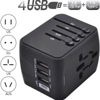 All-In-One World Travel Adapter For CPAP