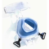 ComfortGel Nasal CPAP Mask without Strap Headgear, 2 Silicone Cushions, Medium and Small