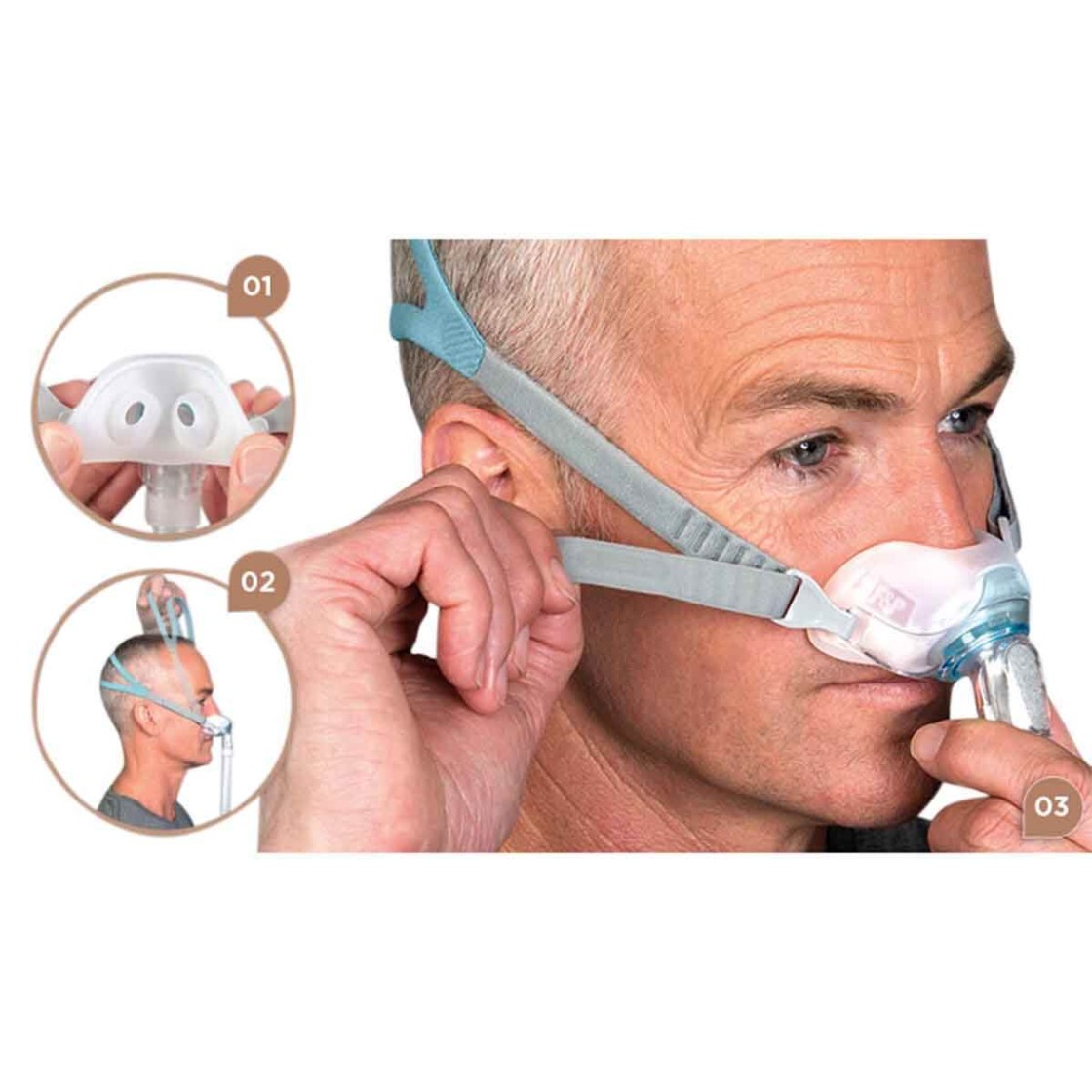 Additief Onvergetelijk Heer Brevida Nasal Pillow CPAP Mask | Fisher & Paykel