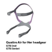 Quattro Air For Her CPAP Full Face Mask Headgear - ResMed
